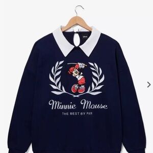 Disney Minnie Mouse Golf Collared Women's Crewneck (XL)